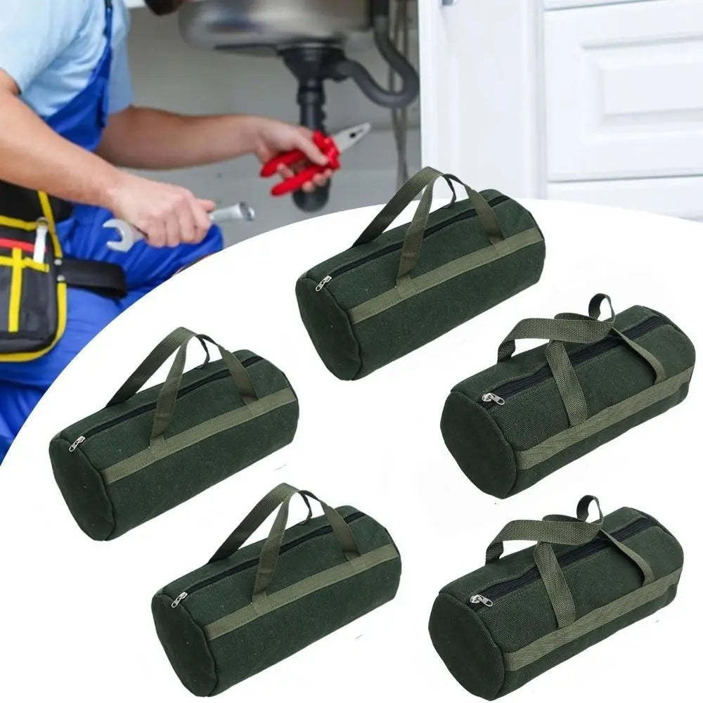 Thick Canvas Tool Storage Bag Handbag Portable Hardware Tool Organizer Large capacity Hand Tool Auto Repair Tool Kit
