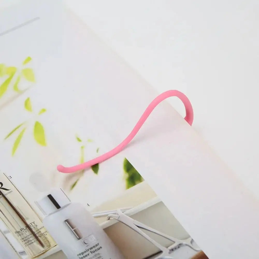 Folding Book Reading Support Clip Hands Free Book Holder Creative Books Stand Pages Open Fixed Clamp Desk Accessories