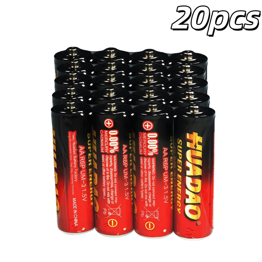 Top-Grade AA High-Capacity 1.5V Alkaline Batteries-Reliable Power for Pocket Flashlights,Toys,Wireless Mice&Digital Desk Clocks.