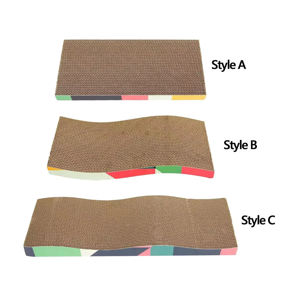 Cat Scratchers Cardboard Cat Scratching Board Durable Grind Claws Corrugated Paper Pets Sofa for Indoor Cats Kittens