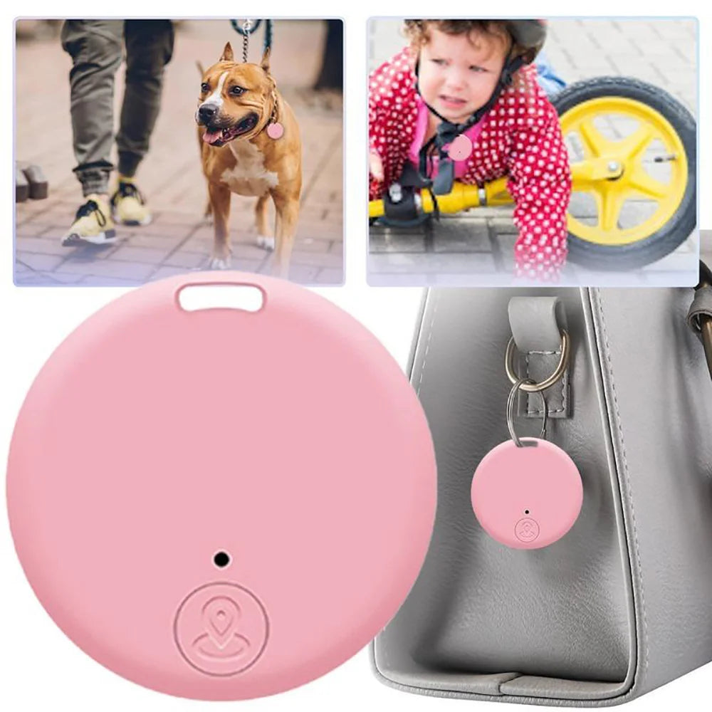 Bluetooth Smart GPS Tracker Mini Anti Lost Device Tracking Smart Finder Locator For Key/Luggage/Pet/Kids/Bag/Wallet Smart Finder