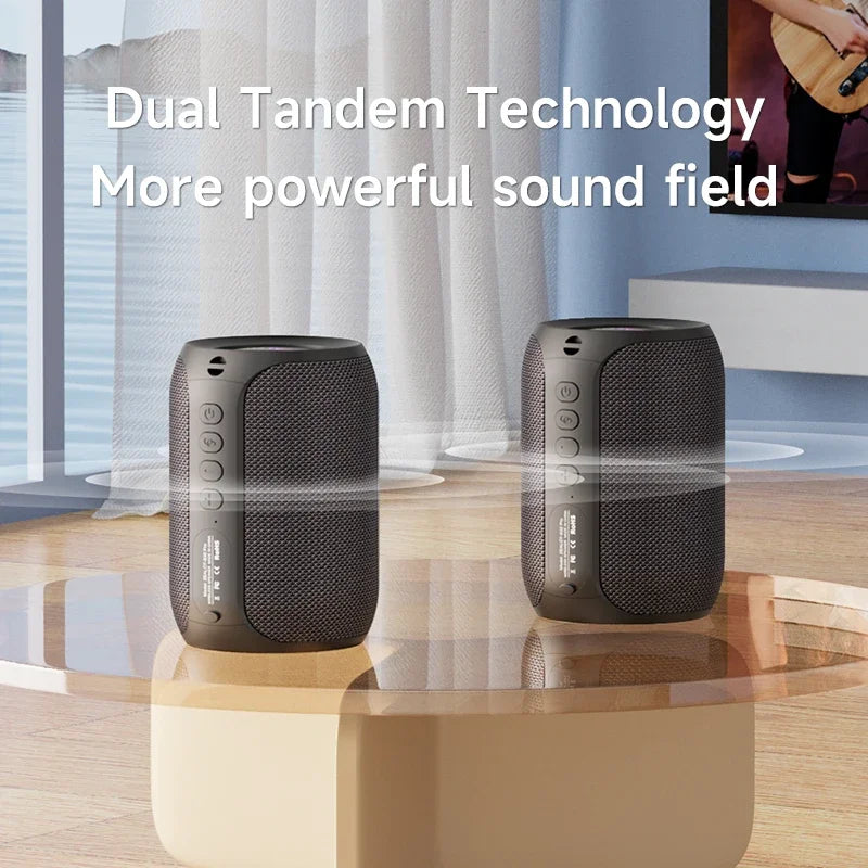 ZEALOT-S32PRO Powerful Bluetooth Speaker, Bass Wireless, LED Light, Outdoor Speakers, Subwoofer, Waterproof Sound Box Support
