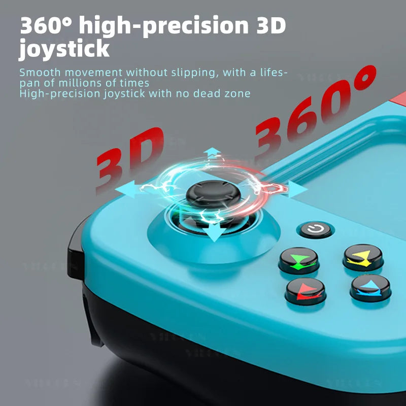 D3 Mobile Gamepad Wireless Game Controller for Cell Phone for iphone/Samsung/Android/Switch Stretching Joystick with Turbo Macro