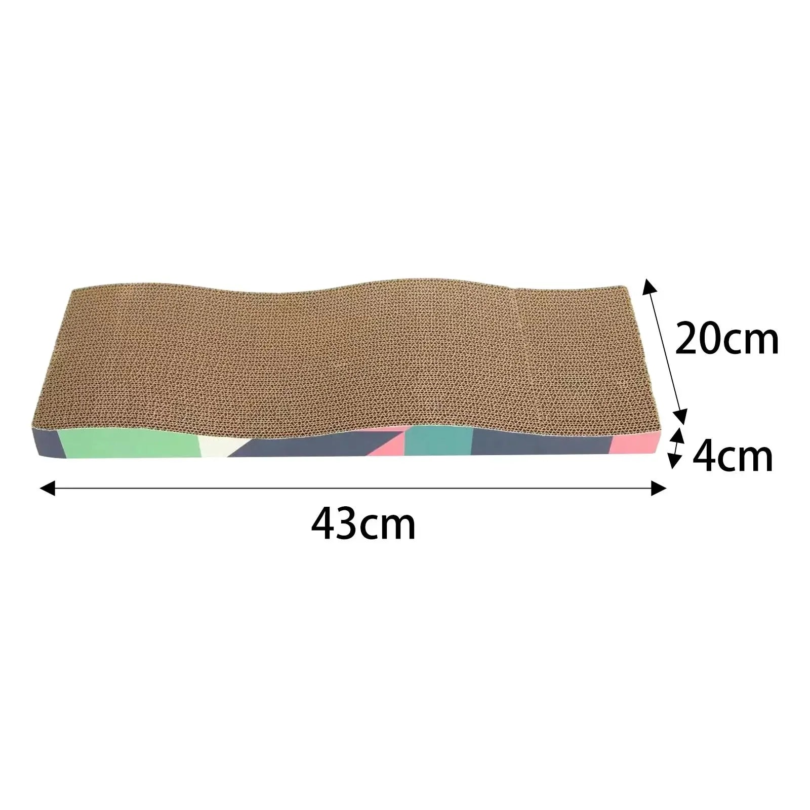 Cat Scratchers Cardboard Cat Scratching Board Durable Grind Claws Corrugated Paper Pets Sofa for Indoor Cats Kittens