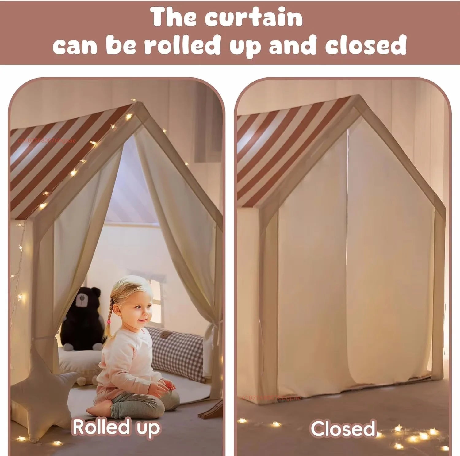 Kids Tent Indoor & Outdoor Toddler Tent Kids Playhouse Tent Play Tent  Large Kids Playhouse Tent Toys