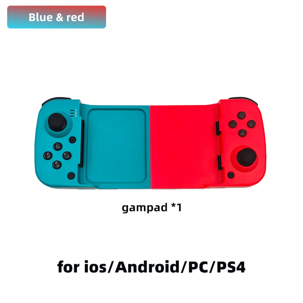 D3 Mobile Gamepad Wireless Game Controller for Cell Phone for iphone/Samsung/Android/Switch Stretching Joystick with Turbo Macro
