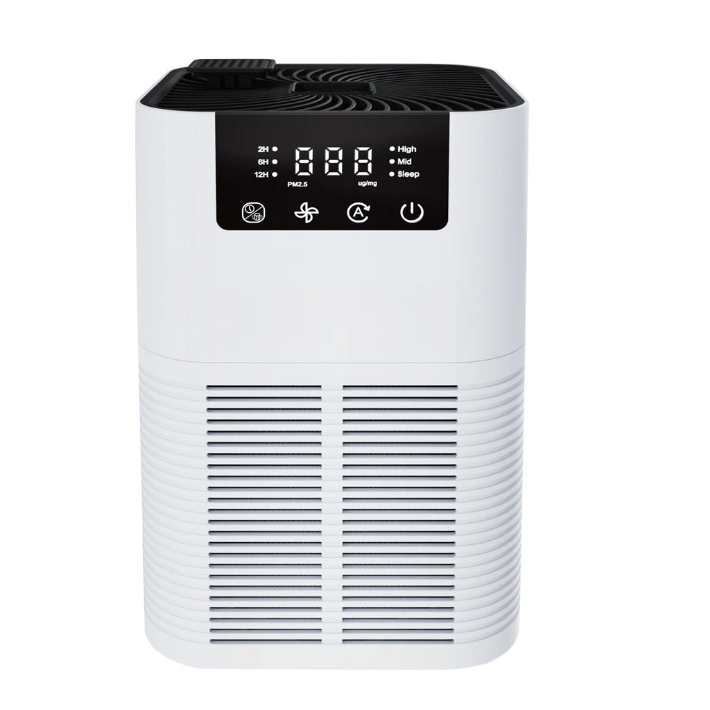 Air Purifier Portable Desktop Smoke Air Freshener Odor Remover USB Air Cleaner Household HEPA Filter Efficient Air Purifying