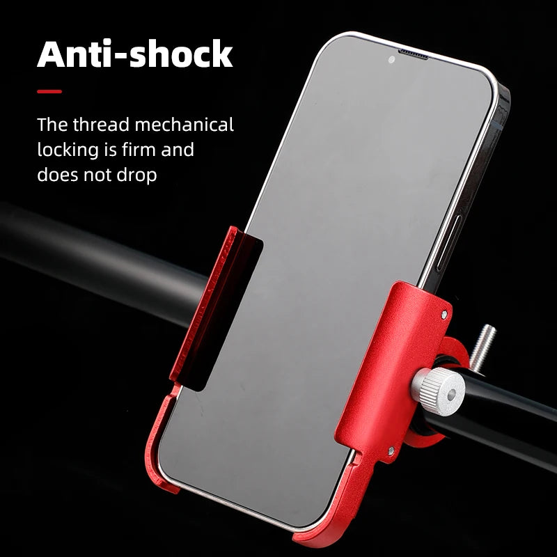 Bike Phone Holder 360 Rotation Bicycle Phone Holder for 4.7-7.0 Inch Devices Motorcycle Handlebar Mobile Phone Stand