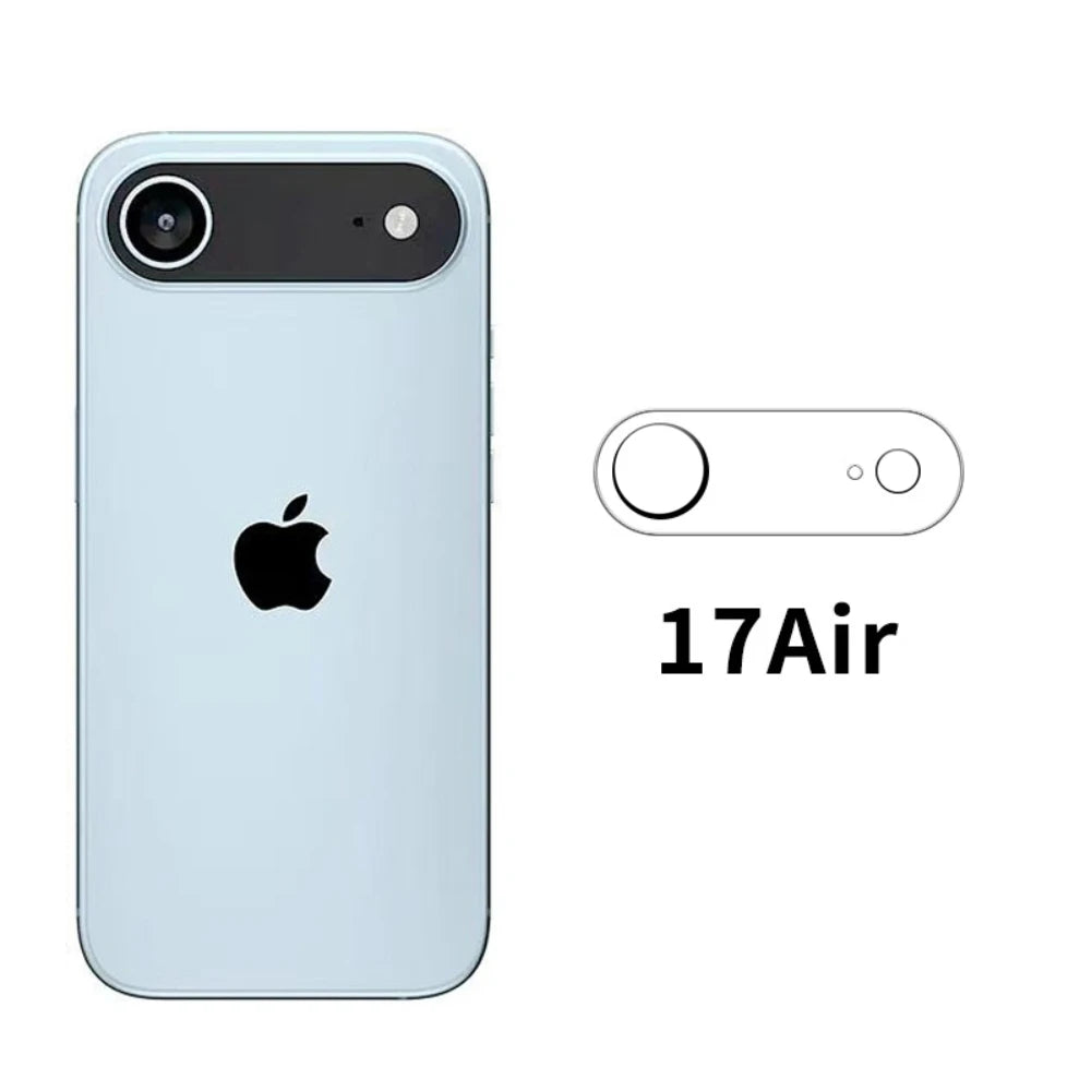 4PCS Camera Lens Protector for iPhone 18 Pro Max Duo Lens Protective HD Tempered Glass for iPhone Air 16 15 14 17 Pro Max Plus