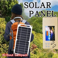 Portable 25-35W Solar Panel. Waterproof, for Outdoor Hiking/Camping. USB Mobile Phone Charging Bank & Battery Charger.