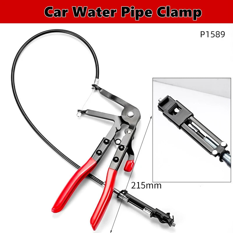 Hose Clamp Pliers, Wire Long Reach Hose Clamp Pliers Set Fuel Oil Water Hose Auto Tools Coolant Radiator Heater and Water Hose