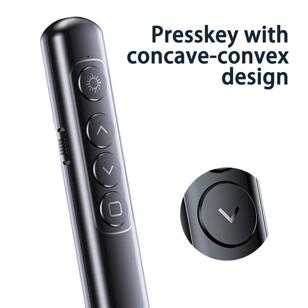 S9 Multimedia Presentation Clicker Wireless Presentation Clicker For use in presentations, office work, teaching, etc.