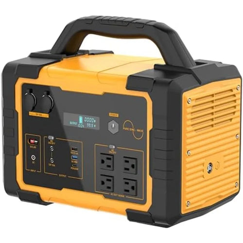 1000W Portable Power Station 1024Wh LiFePO4 Solar Generator 2000W Peak Backup Battery with 60W USB-C Fast Charge