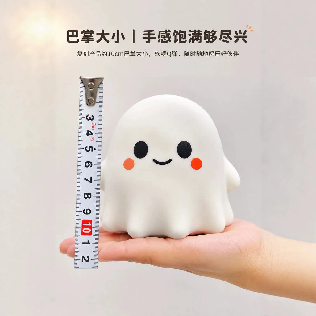 Halloween Ghost Squishy Toy, Cute Decor Ornament, Slow Rebound Creative Stress Relief Mini Decor